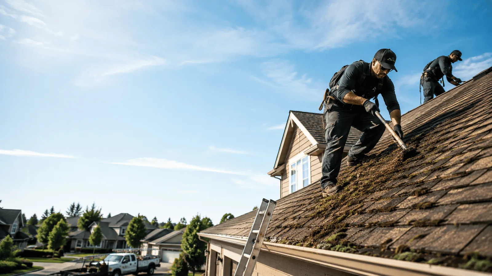 Roof Moss Removal in Lindsay, TX near me
